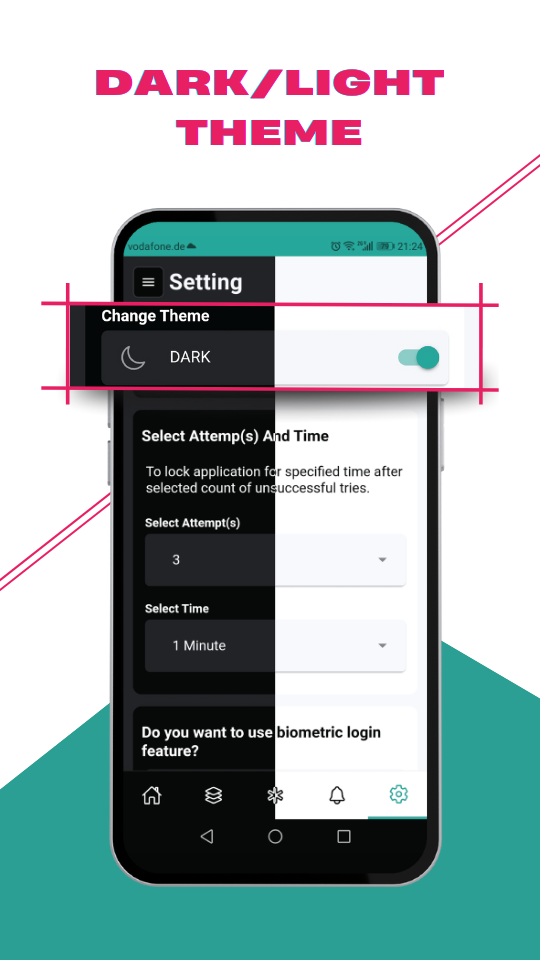 PM Max - Dark and light theme